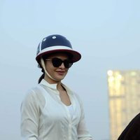 Jacqueline Fernandez At Horse Jumping Competition Race Course Images | Picture 1486532