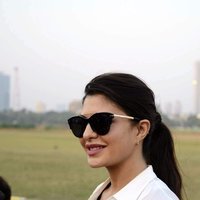 Jacqueline Fernandez At Horse Jumping Competition Race Course Images | Picture 1486564