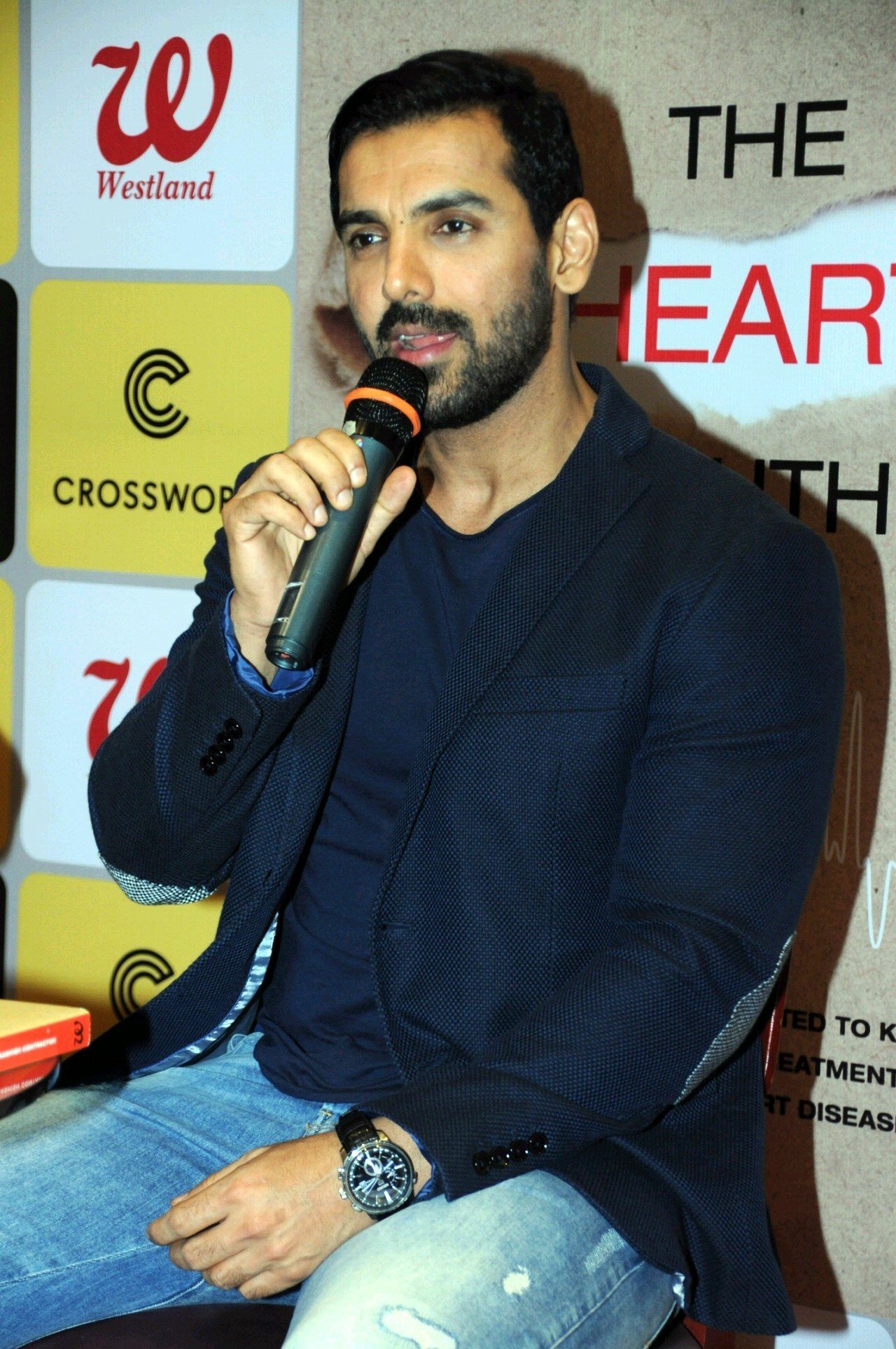 John Abraham launches Dr Aashish Contractor's book The Heart Truth Photos | Picture 1486591