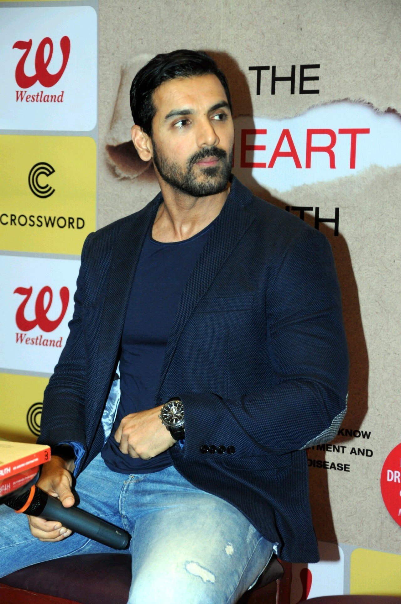 John Abraham launches Dr Aashish Contractor's book The Heart Truth Photos | Picture 1486590