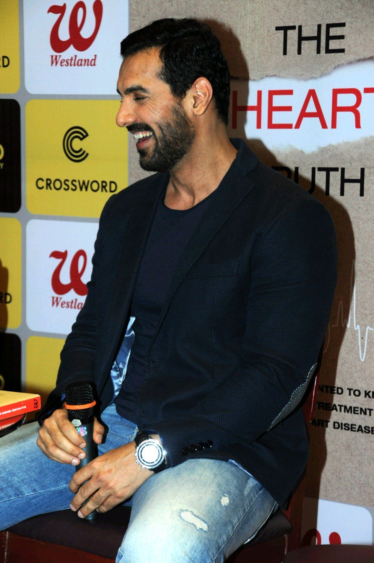 John Abraham launches Dr Aashish Contractor's book The Heart Truth Photos | Picture 1486594