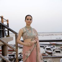 Kangana Ranaut promotes her upcoming movie Manikarnika at Varanasi Pics | Picture 1496037