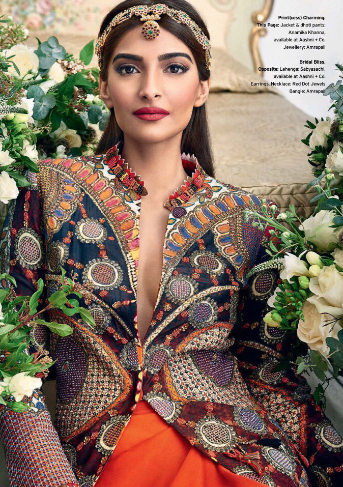 Sonam Kapoor in Khush Wedding Magazine Summer 2017 Photoshoot | Picture 1496443