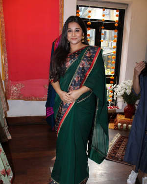 In Pics: Vidya Balan Launches The Special Designer Sari Collection at Gopi Vaid Store | Picture 1545350