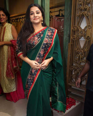 In Pics: Vidya Balan Launches The Special Designer Sari Collection at Gopi Vaid Store | Picture 1545348