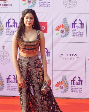 Janhvi Kapoor - Photos: Celebs at IFFI 2017 Opening Ceremony