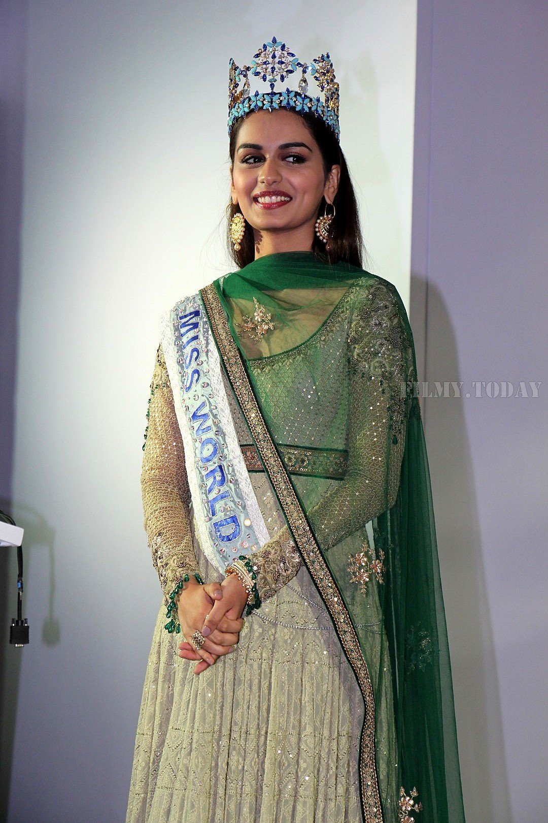 Photos: Manushi Chillar At The Press Conference For Winning Miss World Title | Picture 1547404