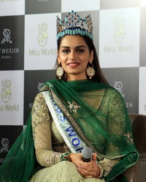 Photos: Manushi Chillar At The Press Conference For Winning Miss World Title | Picture 1547416
