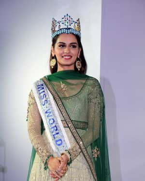 Photos: Manushi Chillar At The Press Conference For Winning Miss World Title | Picture 1547405