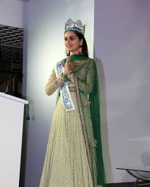 Photos: Manushi Chillar At The Press Conference For Winning Miss World Title | Picture 1547403
