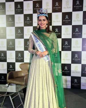 Photos: Manushi Chillar At The Press Conference For Winning Miss World Title | Picture 1547418