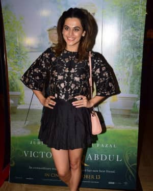 Taapsee Pannu - In Pics: Special Screening Of Victoria And Abdul