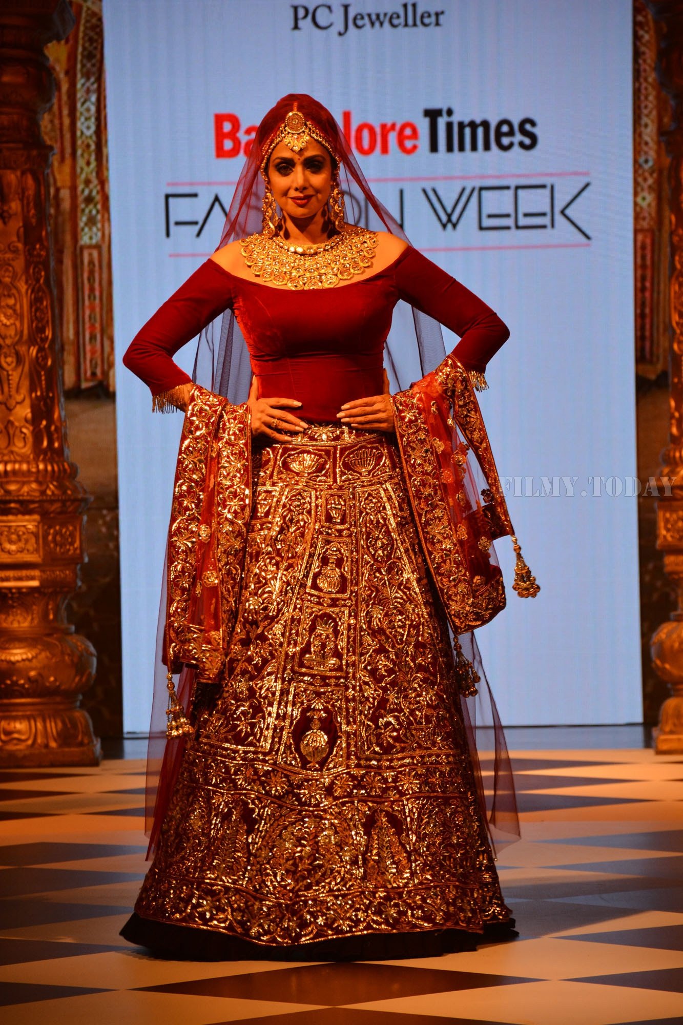 Sridevi Kapoor - In Pics: Celebs Walks Ramp At 1st Edition Of Bangalore Times Fashion Week | Picture 1535052