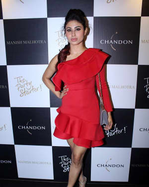 Mouni Roy - In Pics: Launch Of Manish Malhotra X Chandon Limited Edition End Of Year 2017 Bottles