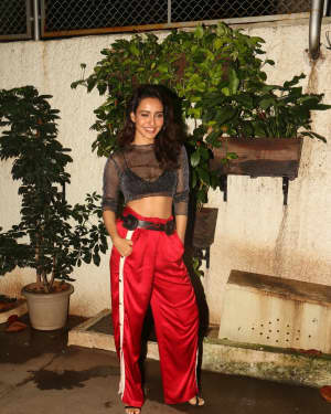 Neha Sharma - In Pics: Screening Of South Indian Film Solo