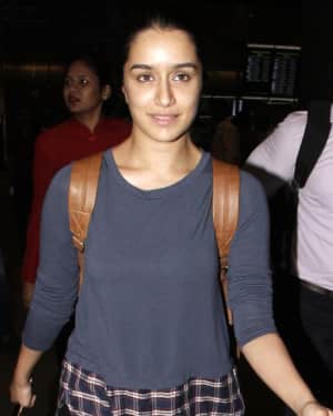 Pics: Shraddha Kapoor Snapped at Mumbai Airport | Picture 1535581