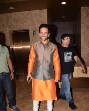 Tusshar Kapoor - In Pics: Celebs At Producer Ramesh Taurani Diwali Party