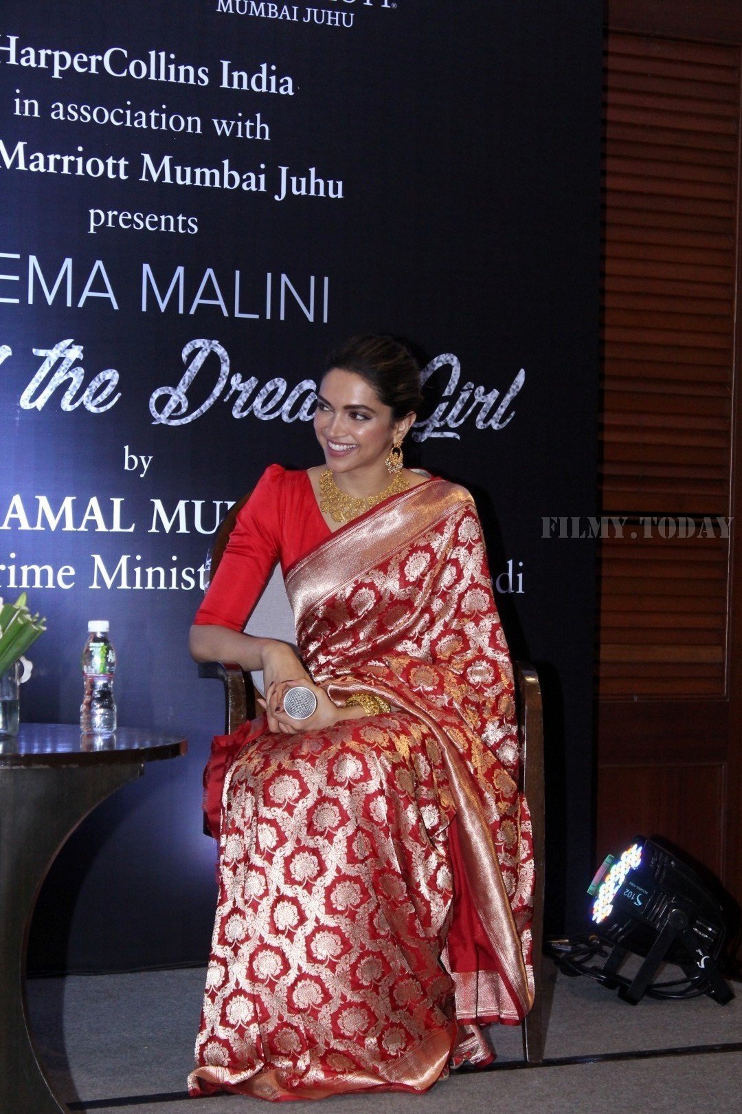 Deepika Padukone - In Pics: Launch Of Hema Malini Biography Beyond The DreamGirl | Picture 1537380