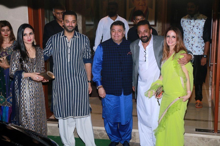 In Pics: Sanjay Dutt's Diwali Party | Picture 1538160