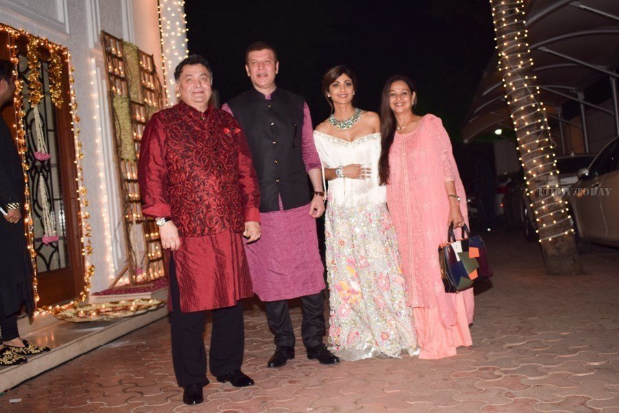 In Pics: Shilpa Shetty Hosts Diwali Party | Picture 1538368