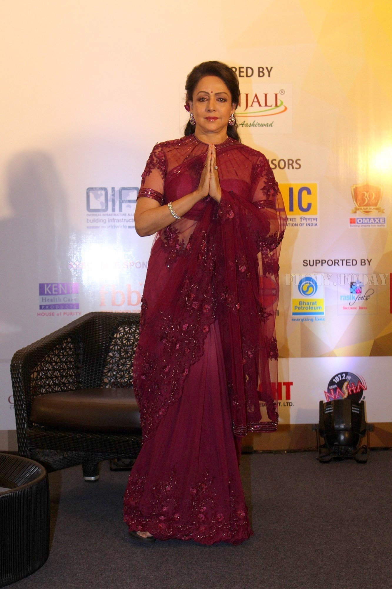 In Pics: Hema Malini during Press Conference Of Synergy An International Cultural Festival | Picture 1525896