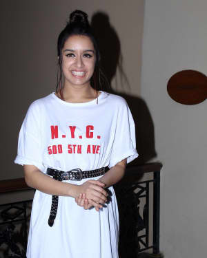 In Pics: Shraddha Kapoor Spotted during Promotional Interview For Film Haseena Parkar