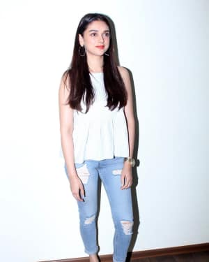 In Pics: Aditi Rao Hydari Spotted During Promotional Interview For Film Bhoomi | Picture 1526852