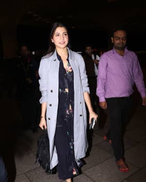In Pics: Anushka Sharma Snapped At Mumbai Airport