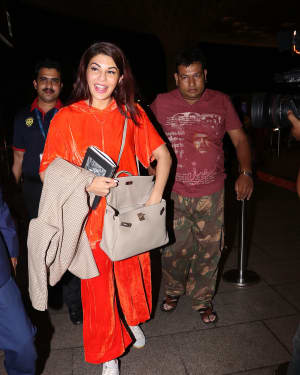 In Pics: Jacqueline Fernandez Snapped At Mumbai Airport | Picture 1527691