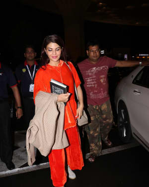 In Pics: Jacqueline Fernandez Snapped At Mumbai Airport | Picture 1527687