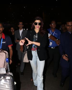 In Pics: Jacqueline Fernandez Snapped At Mumbai Airport | Picture 1528745