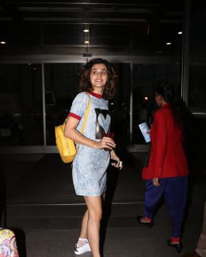 In Pics: Taapsee Pannu Snapped at Mumbai Airport | Picture 1528765
