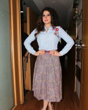 Zareen Khan - In Pics: Interview With Aksar 2 Team | Picture 1529345