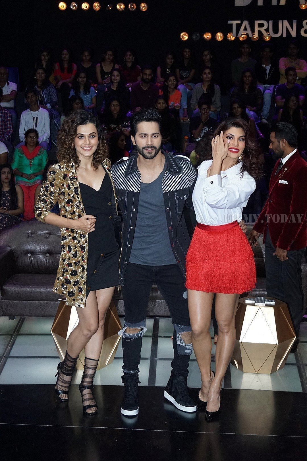 In Pics: Jacqueline, Varun and Taapsee Promotes Judwaa 2 In Dance Plus Final? Episodes | Picture 1529408