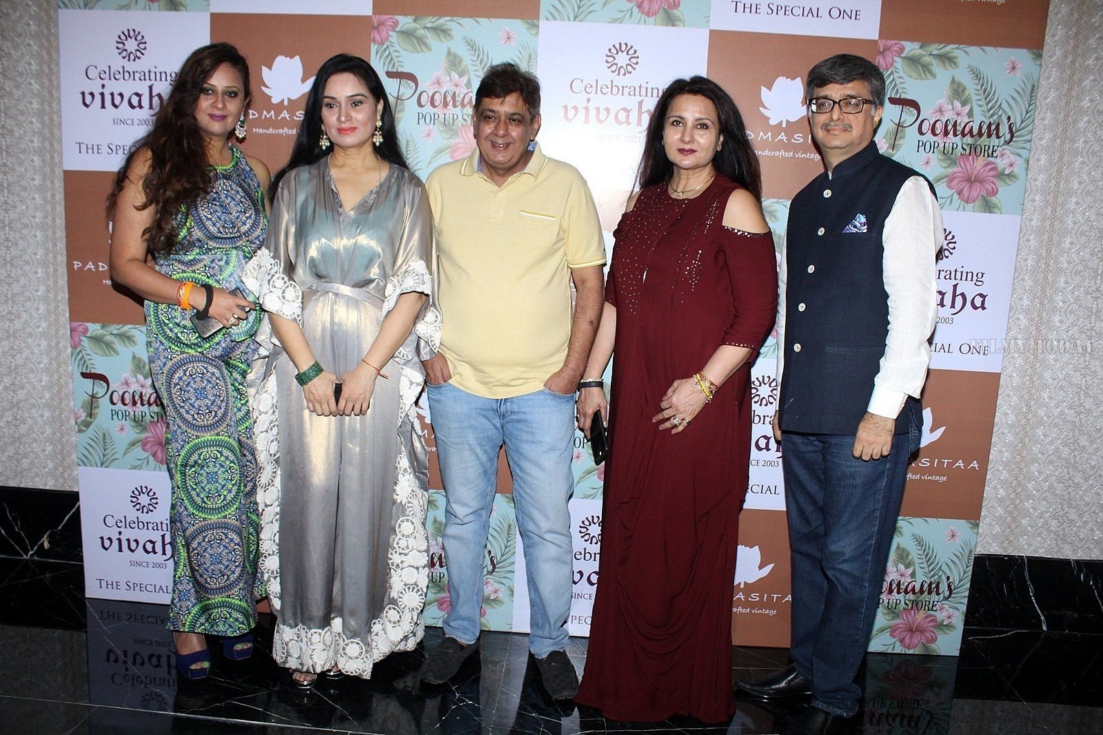 In Pics: Launch Of Padmini Kolhapure and Poonam Dhillon Vivaha Collection | Picture 1529714