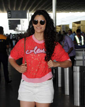 In Pics: Saiyami Kher Snapped at Mumbai Airport | Picture 1530912