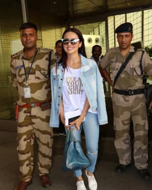 In Pics: Sana Khan Spotted at Mumbai Airport  | Picture 1531119