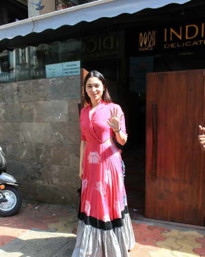 Photos: Tamanna Bhatia spotted at Indigo in Bandra | Picture 1577662