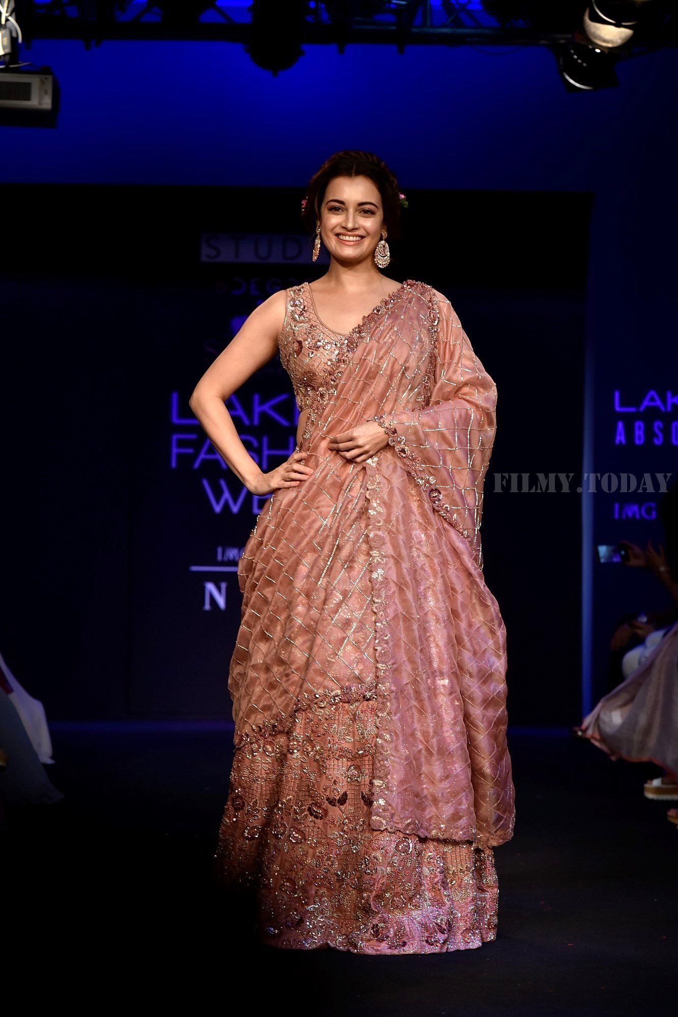 Photos: Dia Mirza Ramp at Lakme Fashion Show 2018 | Picture 1595444