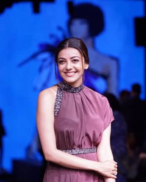 Photos: Kajal Aggarwal at Lakme Fashion Show 2018