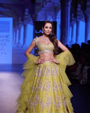Photos: Malaika Arora Ramp at Lakme Fashion Show 2018 | Picture 1595461