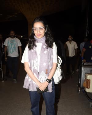 Pics: Shraddha Kapoor Snapped at Mumbai Airport