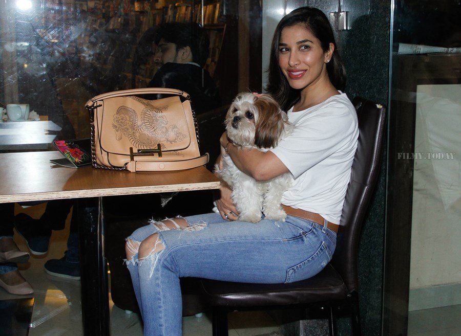 Photos: Sophie Choudry Spotted at Cafe Dbella Bandra | Picture 1557495