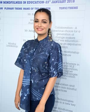 Photos: Dia Mirza Attend Asia's Biggest Education Conclave