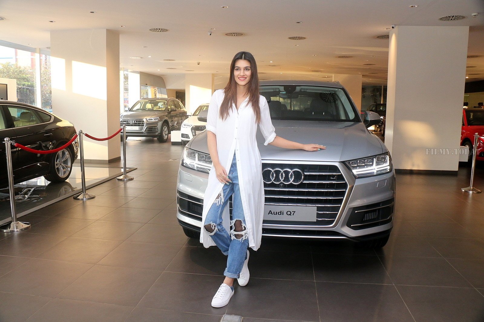 Photos: Kriti Sanon Taking The Delivery Of The Audi Q7 | Picture 1562339