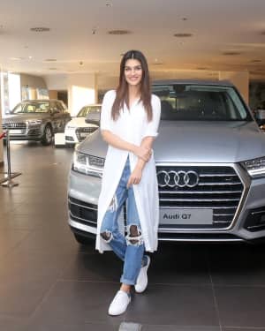Photos: Kriti Sanon Taking The Delivery Of The Audi Q7 | Picture 1562338