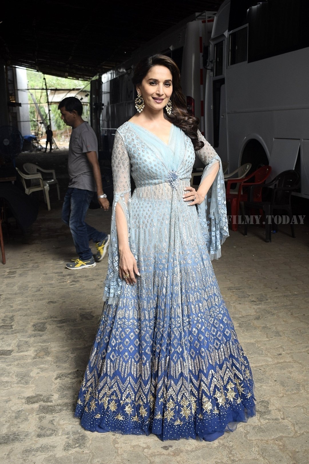 Photos: Madhuri Dixit on the sets of Colors dance reality show Dance Deewane | Picture 1586202