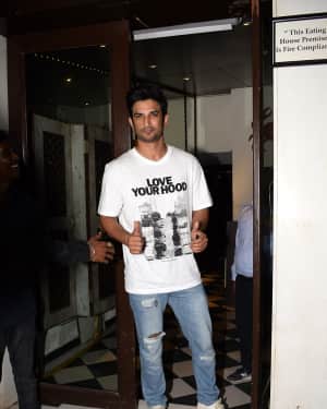 Sushant Singh Rajput - Photos: Wrap Up party of film Stree at Bastian | Picture 1582800