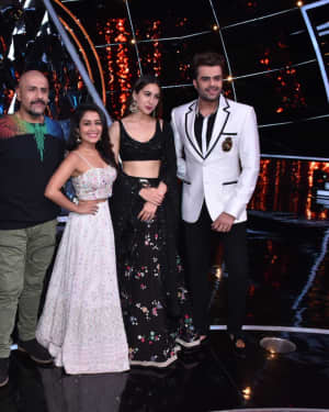 Photos: Kedarnath team at indian idol for promotions