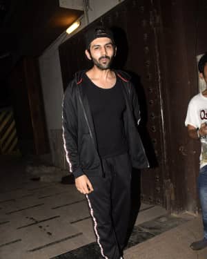 Kartik Aaryan - Photos: Celebs Spotted at Gym in Juhu